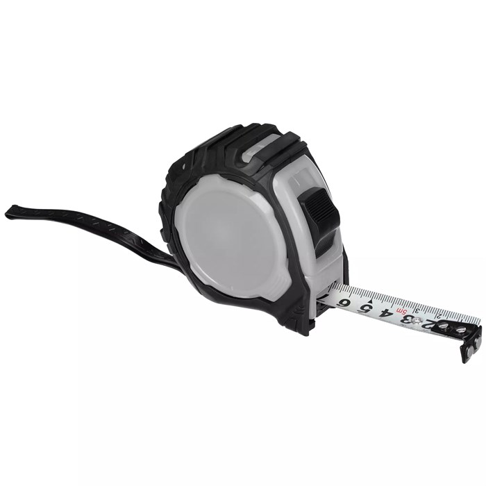 Рулетка Mittari с магнитным наконечником, 5 м, серая 63025.10