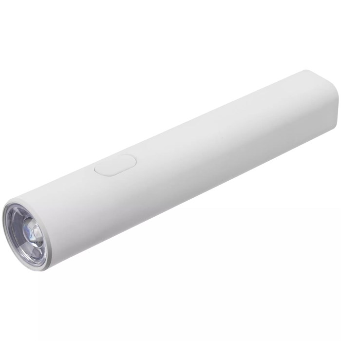 Фонарик аккумуляторный Falkirk, белый 63003.60