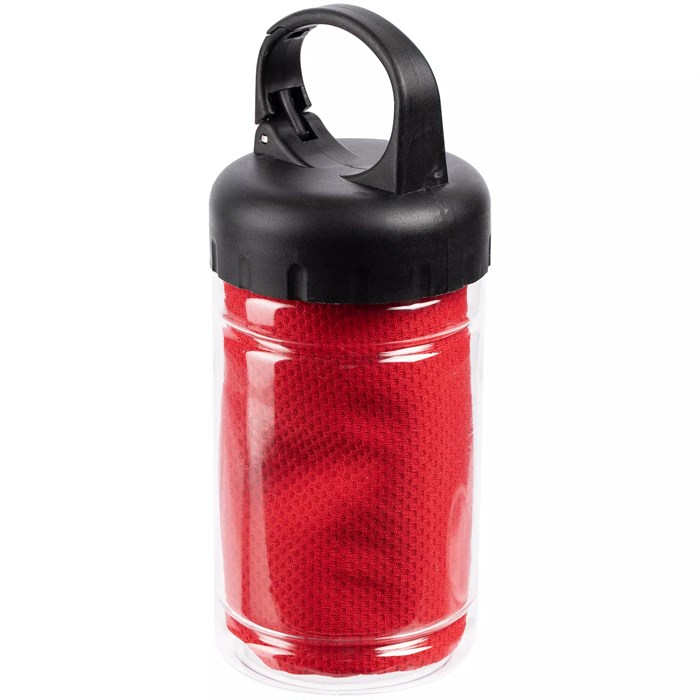 Охлаждающее полотенце Frio Mio в бутылке, красное 16282.50