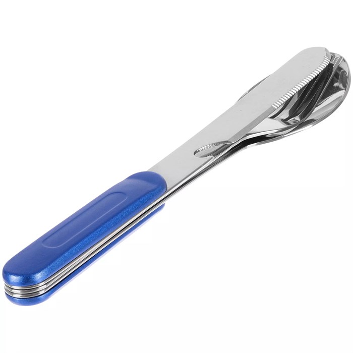 Набор походных столовых приборов Campsite, синий 17744.40