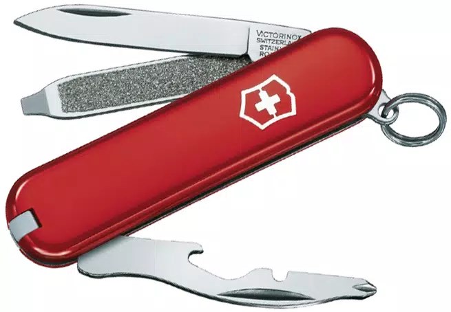 Нож-брелок Rally 58, красный 7732.50