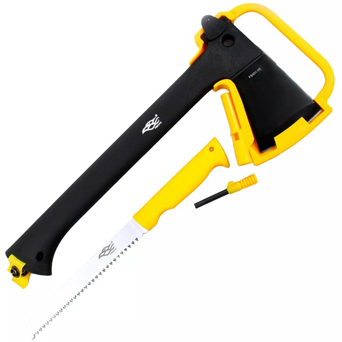Топор Firebird FSA01, черный с желтым 14300.38