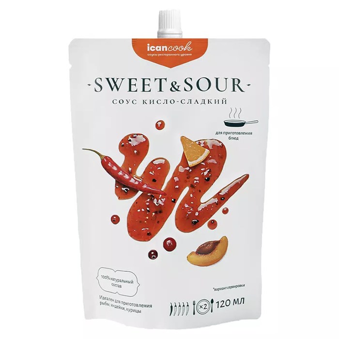 Соус Icancook, малый, кисло-сладкий 20172.01