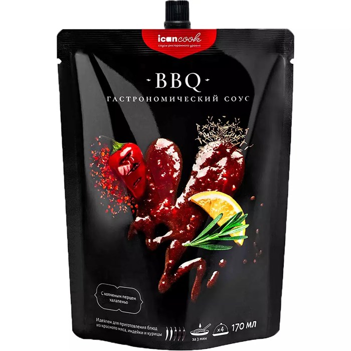 Соус Icancook, большой, барбекю 20171.04
