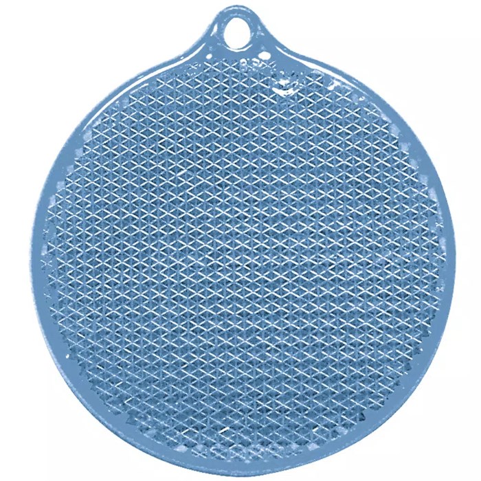 Пешеходный светоотражатель «Круг», синий 4210.40