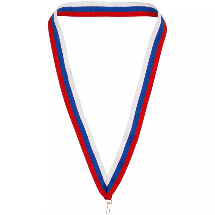 Лента с карабином Champ, триколор 15513.45