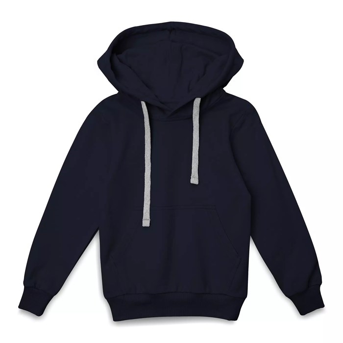 Толстовка с капюшоном детская Kirenga Kids, темно-синяя 11147.40