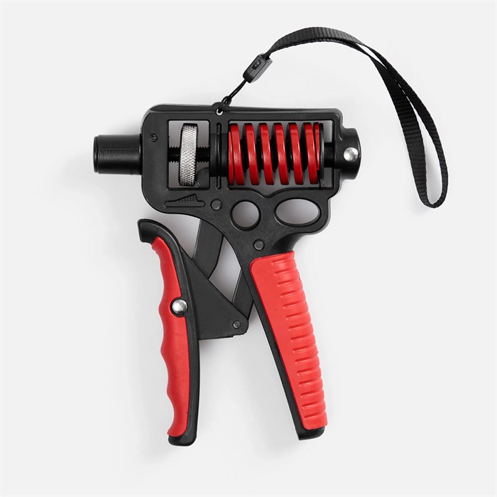 Эспандер кистевой пружинный Motive Power, черный с красным 19224.35