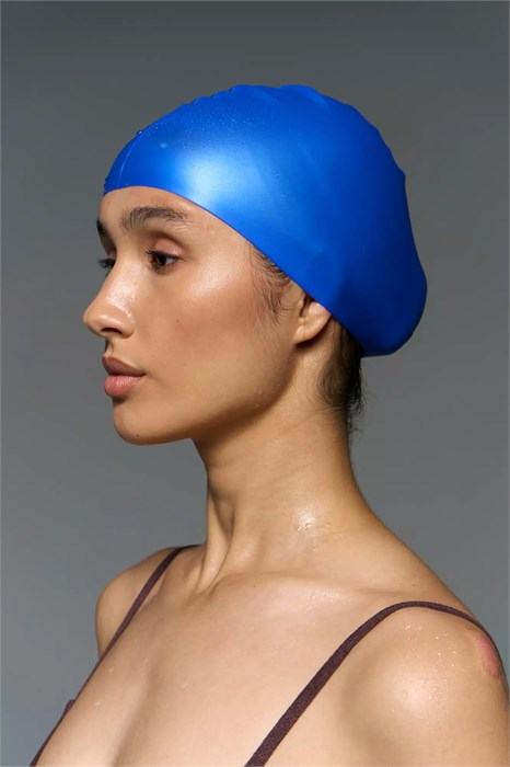 Шапочка для плавания Aquasana, синяя 16642.40