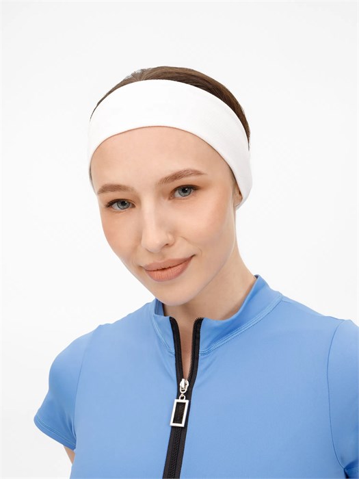 Охлаждающая повязка на голову Cool Head, белая 13601.60