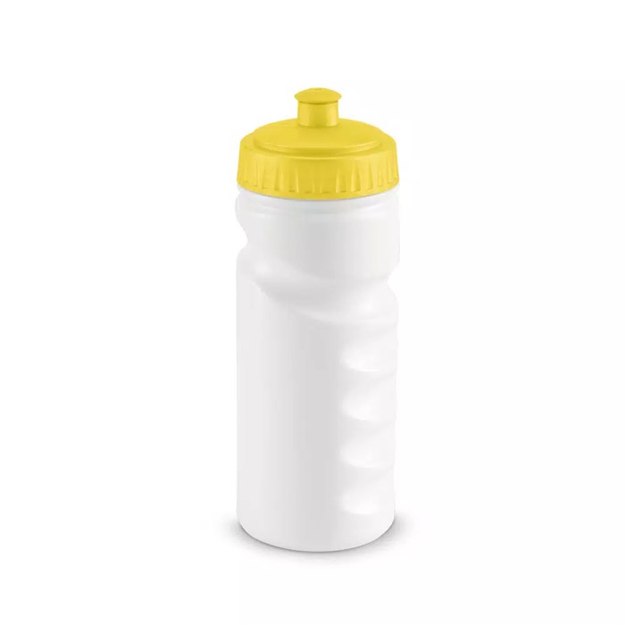 Бутылка для велосипеда Lowry, белая с желтым 15707.80