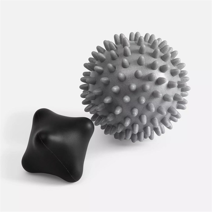 Набор массажных мячей для MФР Relaxify, черный с серым 22086.30