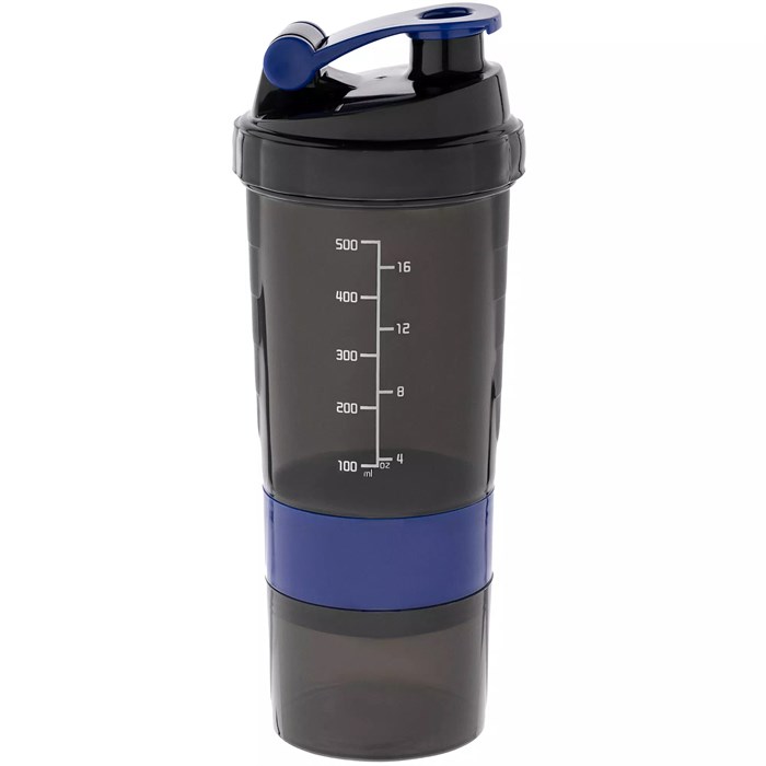 Спортивный шейкер Tonus, черно-синий 17053.34