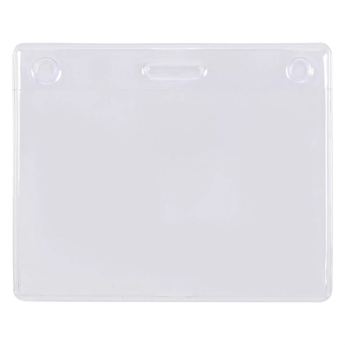 Карман для бейджа Lucent, горизонтальный 16147.00