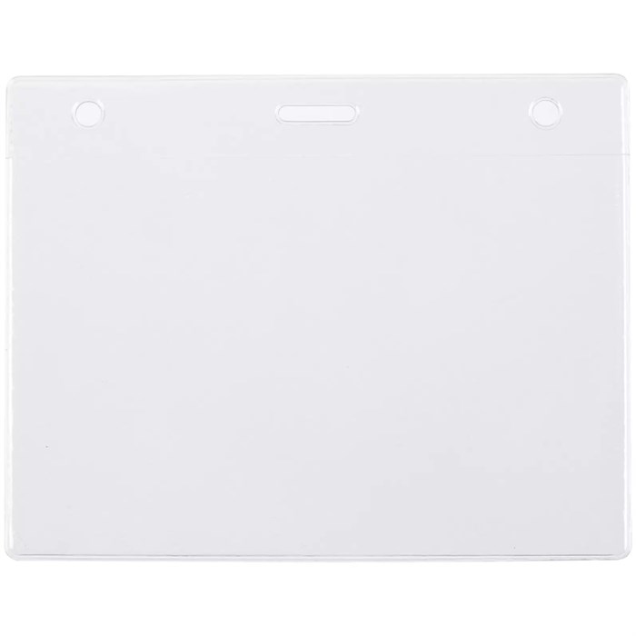 Карман для бейджа Lucid, горизонтальный, из фактурного ПВХ 6879.10