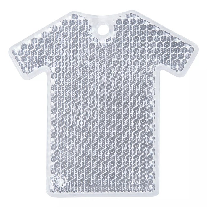 Светоотражатель «Футболка», белый 6133.60