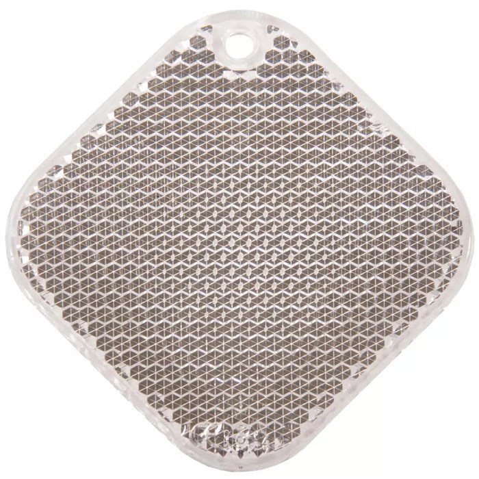 Светоотражатель «Квадрат», белый 6136.60