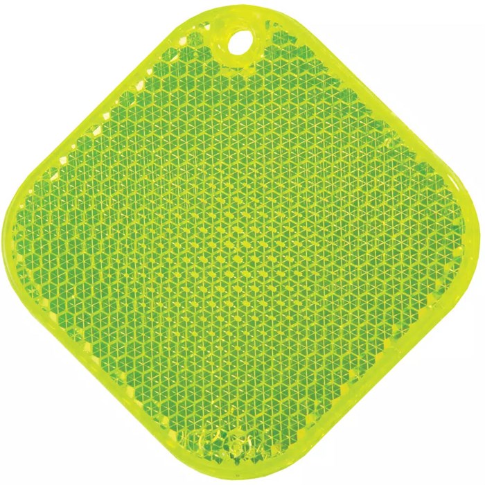 Светоотражатель «Квадрат», неон-желтый 6136.89
