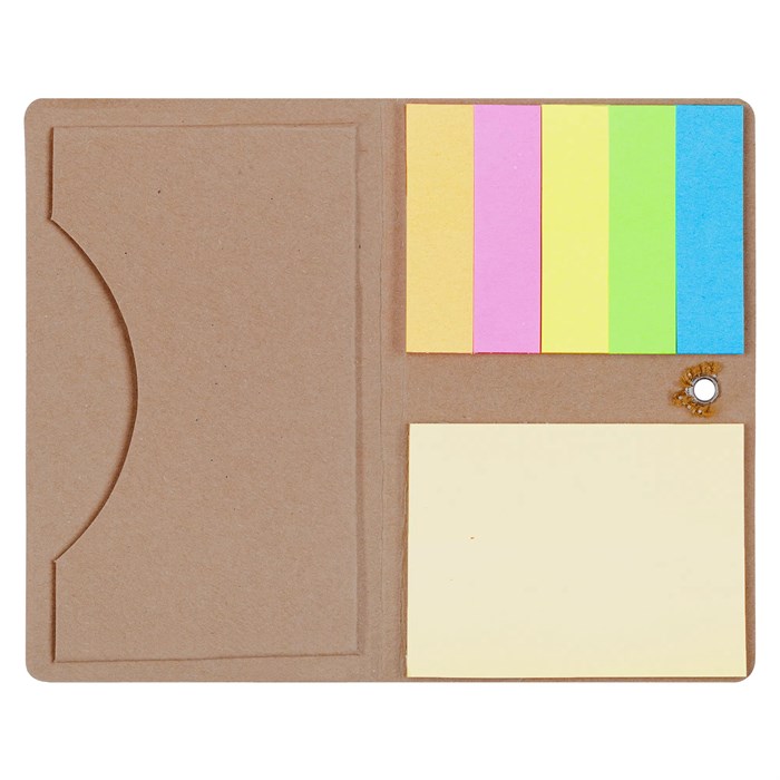 Футляр для визитки Eco Holder со стикерами, крафт 5598.66