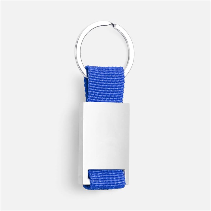 Брелок Inlet с тканевой вставкой, синий 18283.40