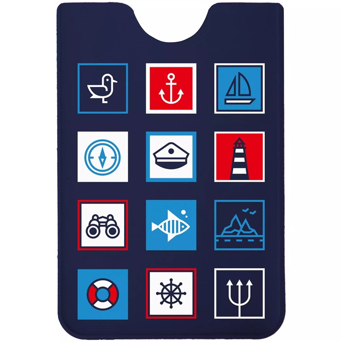 Чехол для карточки Industry, морской 71510.40