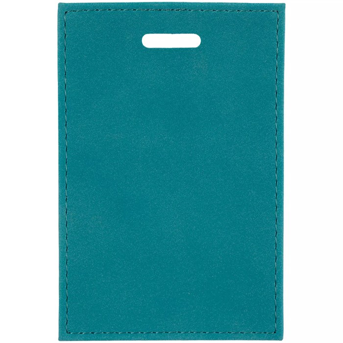 Чехол для пропуска Nubuk, бирюзовый 18098.49