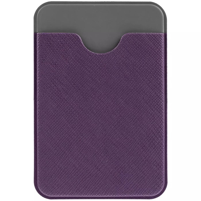 Чехол для карты на телефон Devon, фиолетовый с серым 15605.70