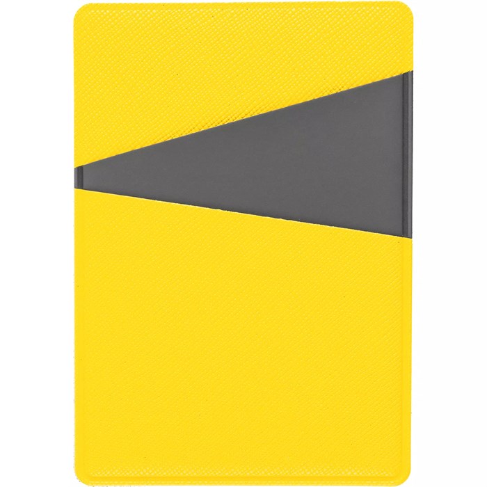 Картхолдер Dual, серо-желтый 20239.18