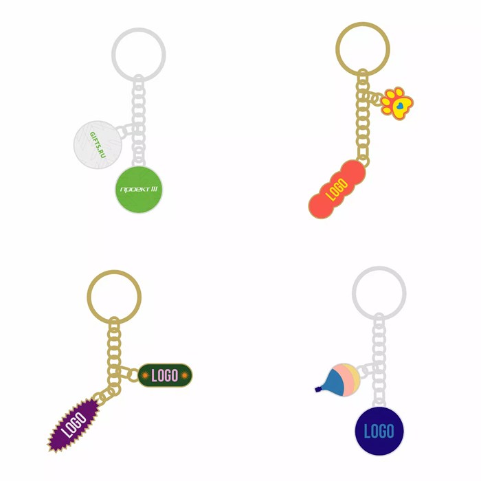 Брелок с подвесками Tink на заказ, доставка авиа 18525.01.avi