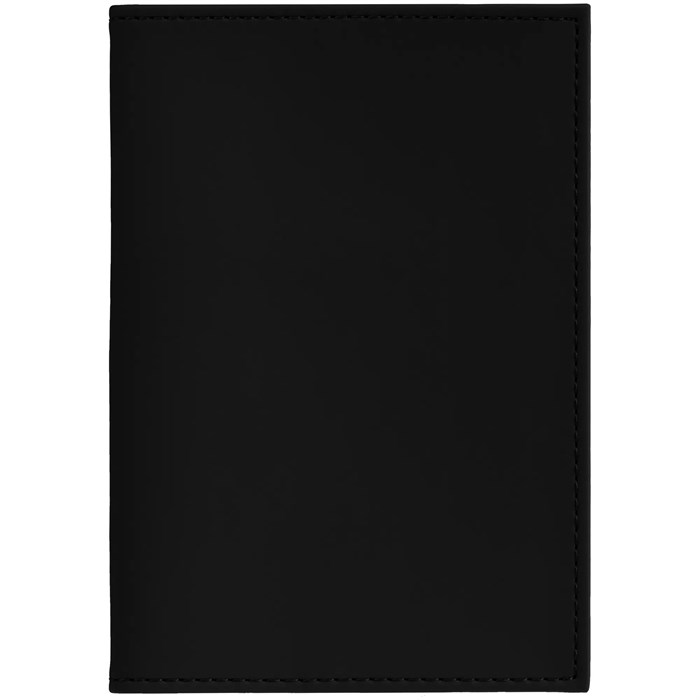 Обложка для паспорта Shall, черная 17677.30