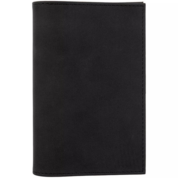 Обложка для паспорта Nubuk, черная 18090.30