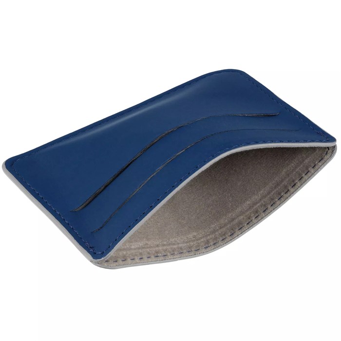 Чехол для карточек Shall Simple, синий 19095.40