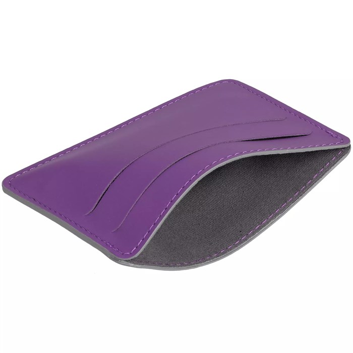 Чехол для карточек Shall Simple, фиолетовый 19095.70