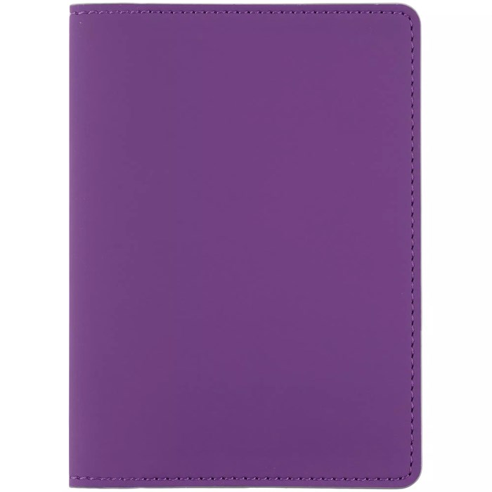 Обложка для паспорта Shall Simple, фиолетовый 19096.70
