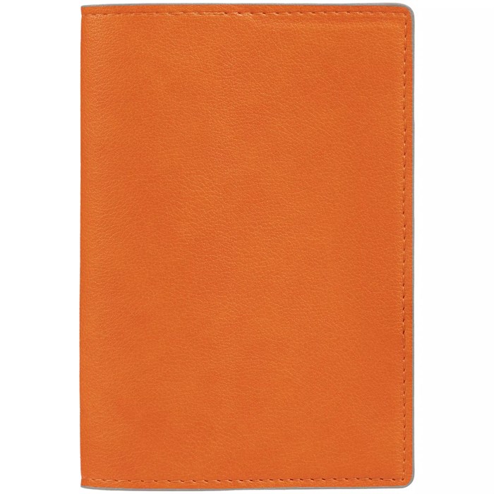 Обложка для паспорта Petrus, оранжевая 15526.20