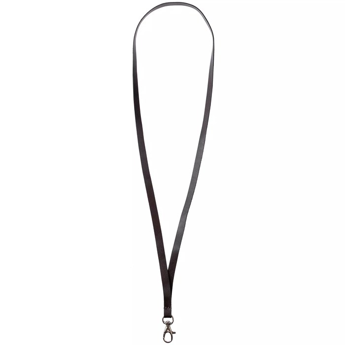 Лента для бейджа Leather Long 14005