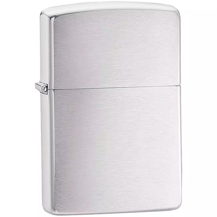 Зажигалка Zippo Classic Brushed, серебристая 12977.11