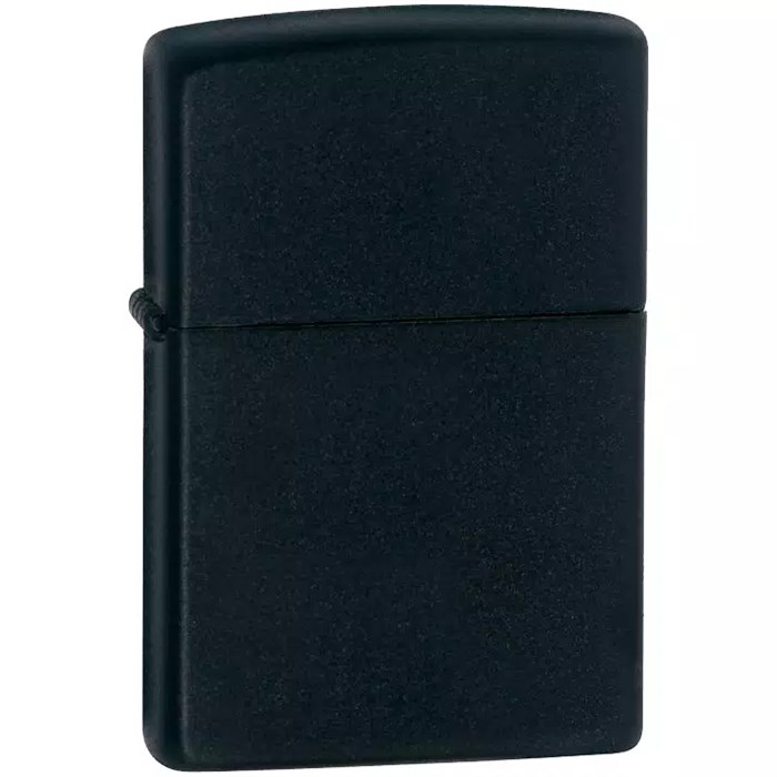 Зажигалка Zippo Classic Matte, матовая черная 12975.30