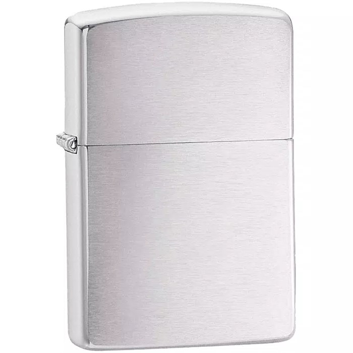 Зажигалка Zippo Armor Brushed, матовая серебристая 12971.11