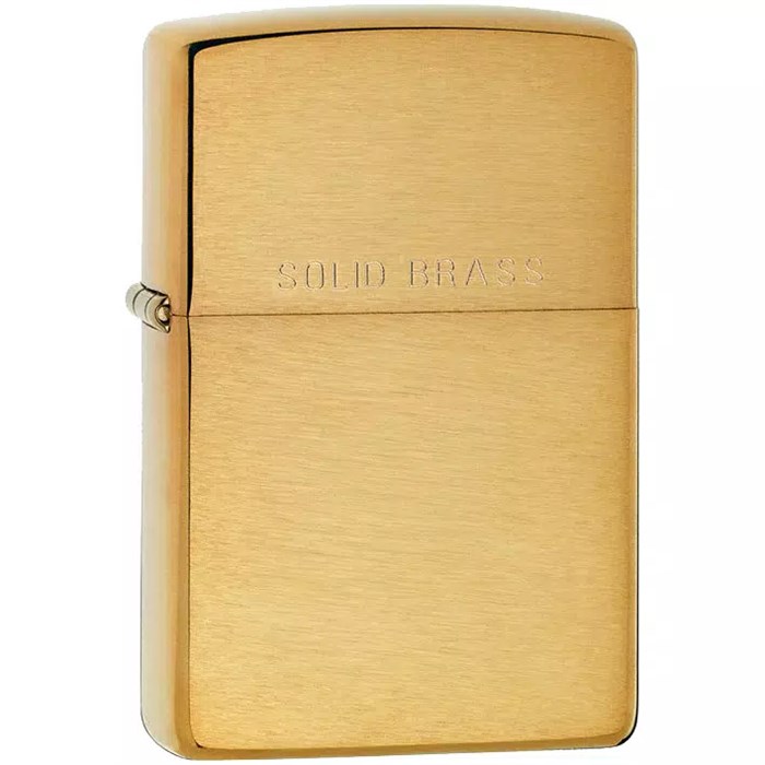 Зажигалка Zippo Classic Brushed, золотистая 12976.00
