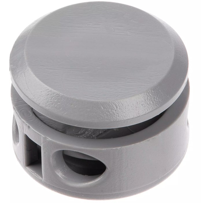 Двойной фиксатор для шнура Brоgy, серый 17929.10