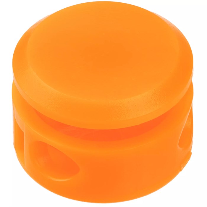 Двойной фиксатор для шнура Brоgy, оранжевый неон 17929.22