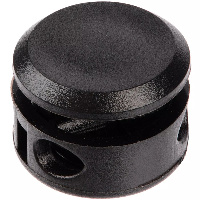 Двойной фиксатор для шнура Brоgy, черный 17929.30