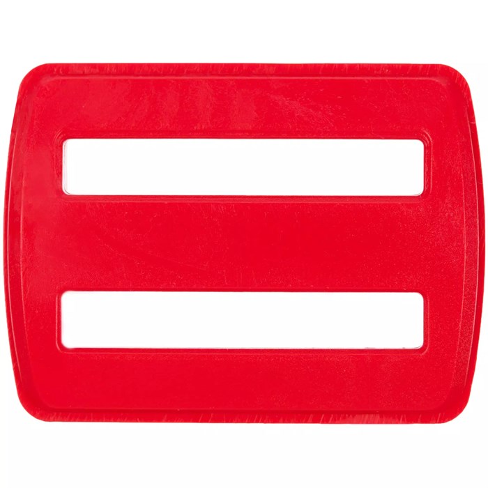 Пряжка — регулятор ремня Fermo, красная 16458.50