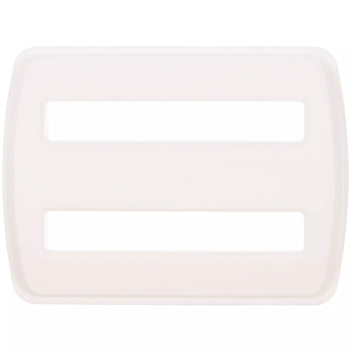 Пряжка — регулятор ремня Fermo, белая 16458.60