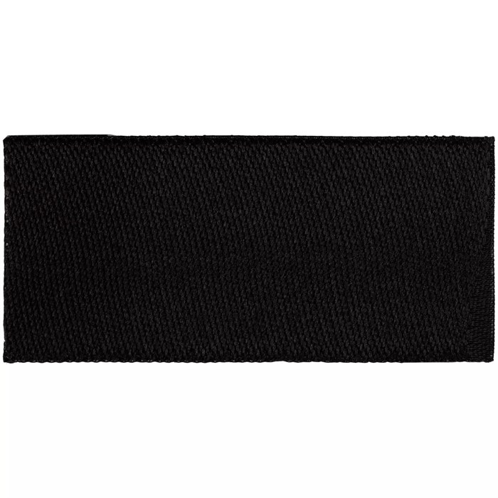 Лейбл тканевый Epsilon, XXS, черный 16348.30