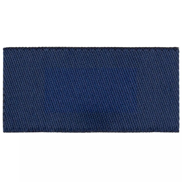 Лейбл тканевый Epsilon, XXS, темно-синий 16348.43