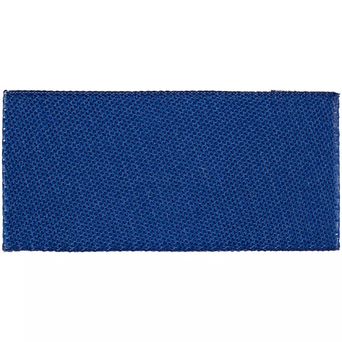 Лейбл тканевый Epsilon, XXS, синий 16348.44