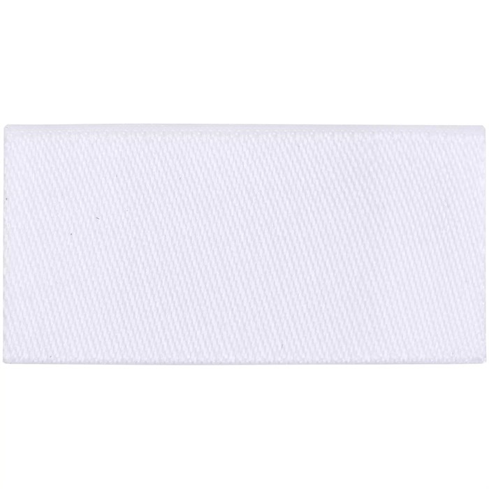 Лейбл тканевый Epsilon, XXS, белый 16348.60