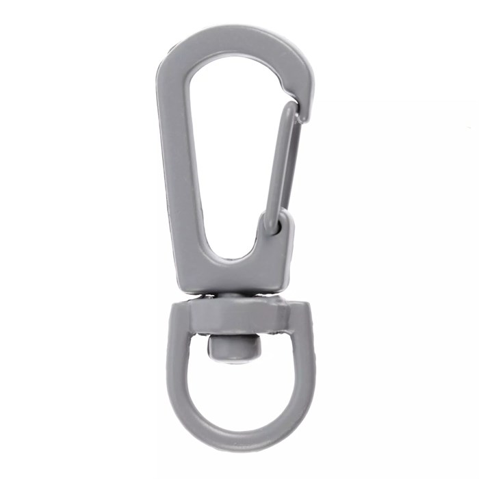 Застежка-карабин Snap Hook, S, серая 16506.11